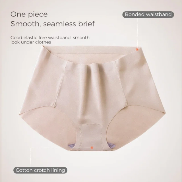 Best Seller Girl's Breathable Manufacturer Spandex Panties Seamless Underwear Women's Panties