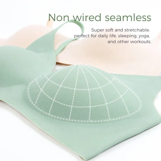 In Stock PAERLAN Simple  Ladies One Piece Smoothing Ultra Light Sportswear Yoga Breathable Vest Top Bra