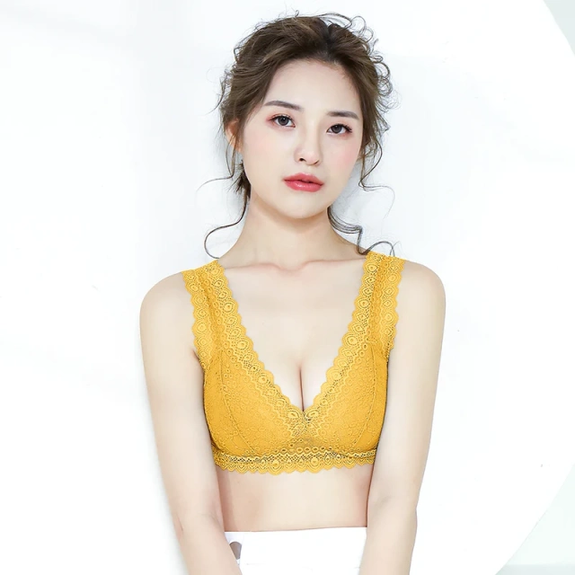 Wholesales Push up Bra Female Romantic Sexy Young Ladies Breathable Bralette Soft Lace Bra