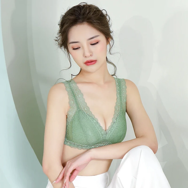 Wholesales Push up Bra Female Romantic Sexy Young Ladies Breathable Bralette Soft Lace Bra