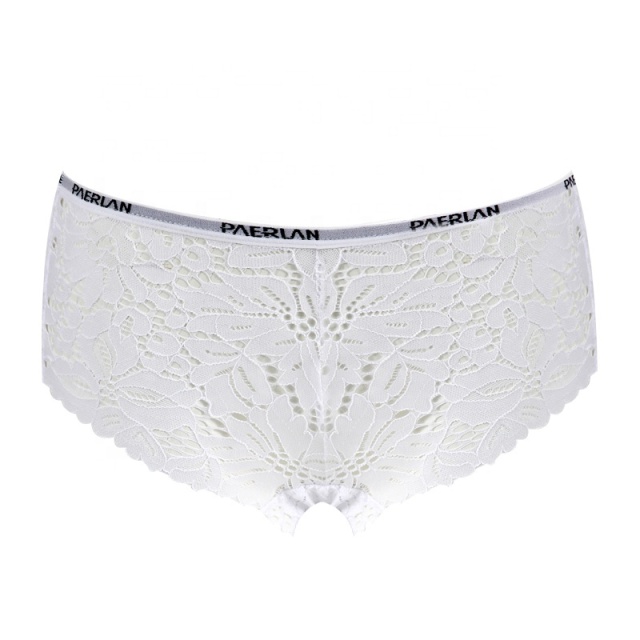 Hot Mature Lace Transparent Sexy Women Panty With Letter on Waist