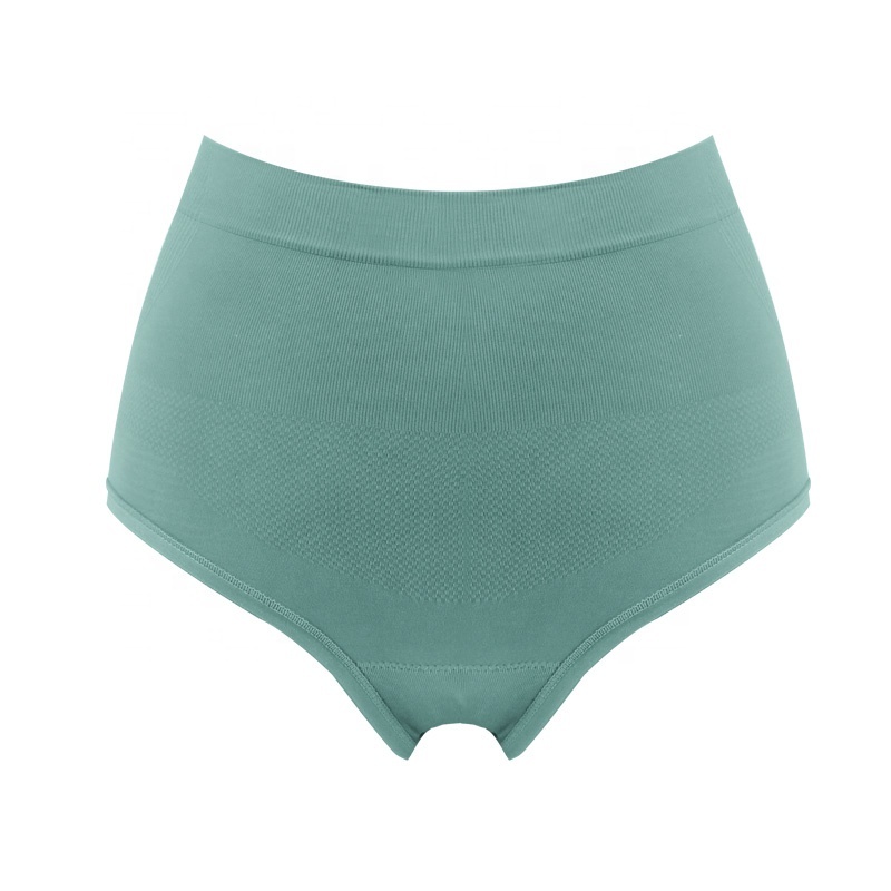 Women's Light Sexy Underwear Shaping High Waist Full Coverage Stretch Panties