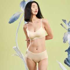 Paerlan Woman Customized High Quality Bra Sets One Piece Quick Dry Padded  Bra & Brief Sets