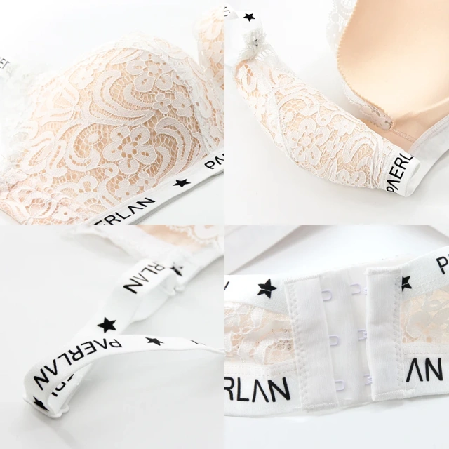 Wholesale PAERLAN Spandex Nylon Material and Adjusted-straps Push up Non slip Bra