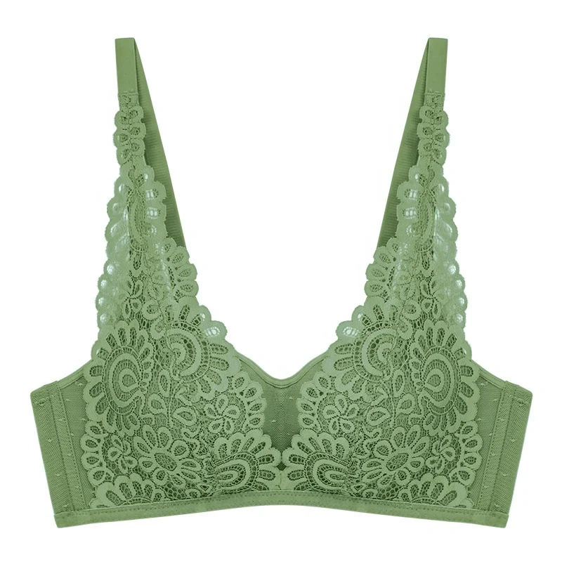 Factory Wholesale New Style Mature Hot Sexy Bra Push up Full Cup Lace Young Ladies Nude Bra