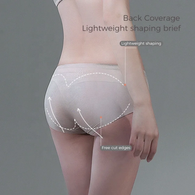 Best Seller Girl's Breathable Manufacturer Spandex Panties Seamless Underwear Women's Panties