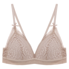 French Female ultra Thin Women Sexy Braletter Lace Wireless Bra