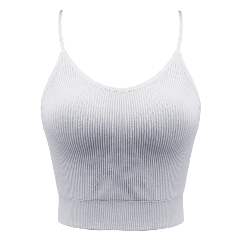 Women Sexy Tank Tops Padded Vest Girl Push-up Bra Camisole