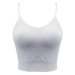 Women Sexy Tank Tops Padded Vest Girl Push-up Bra Camisole