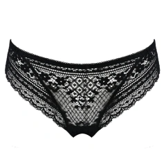 Low Waist Girl Lace Panties Sexy Transparent Ladies Underwear Panties