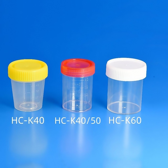 Recipiente para orina/esputo de 60 ml