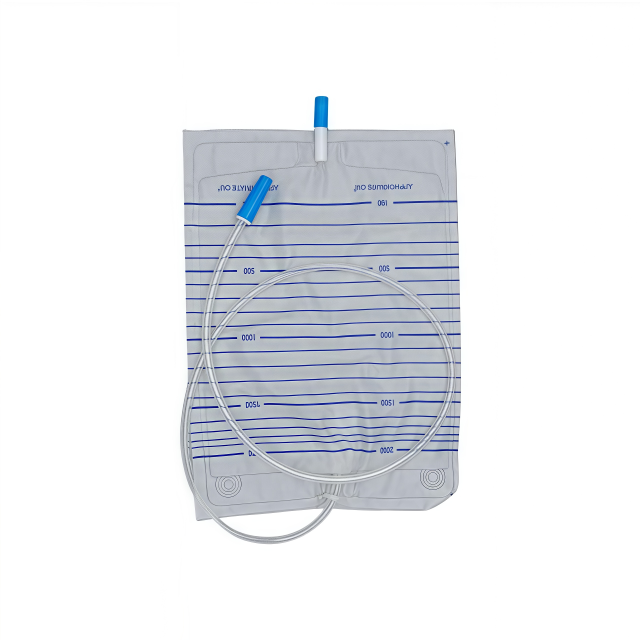 URINE BAG- PULLPUSH VALVE