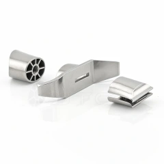Custom Stainless Steel SUS316L Metal Powder Injection Molding Knife Bolster Collar Precision Parts