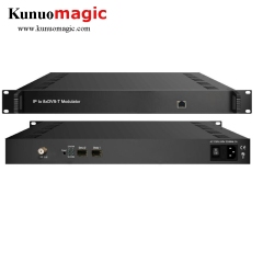 Max 256 IP in 8 Channels IP to DVB-T Converter Digital RF Modulator