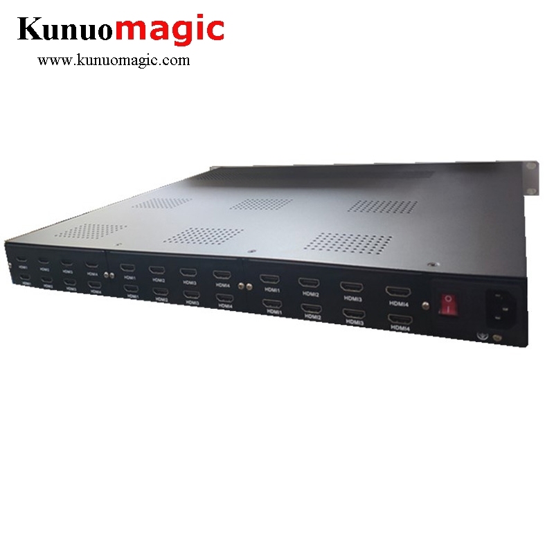 24 Channels Full HD H.265 HEVC digital tv Modulator HDMI encoder to rf modulator with ISDB-T/DVB-C/DVB-T/ATSC RF out