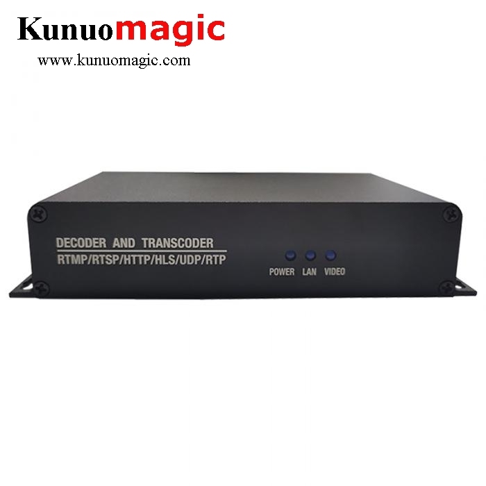 H.265 HDMI Decoder for IP TV Support RTSP/TS/ FLV/RTMP/UDP Input H.265/H.264 Video decoding
