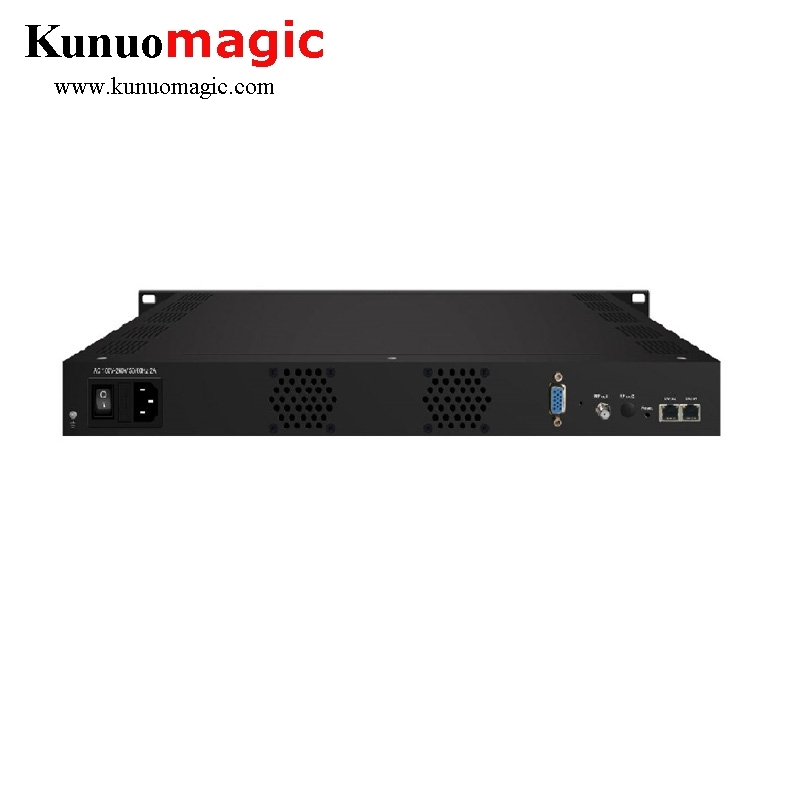 HTTP RTMP UDP IPTV stream to digital RF DVB-C DVB-T ISDB-T ATSC Modulator
