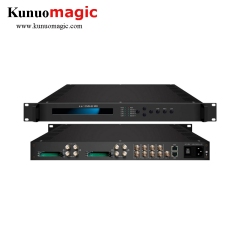 4 Channel CI IRD Professional Receiver With 48 SPTS or 4 MPTS over IP Output For Encryption Channels