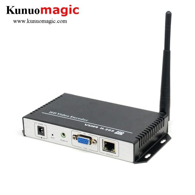 Support Wireless HTTP RTSP ONVIF 1080p vga To Wifi Video H265 H264 Live Streaming Encoder