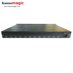 12 Channels HDMI to IP H.264 HD MPEG4 AVC Encoder