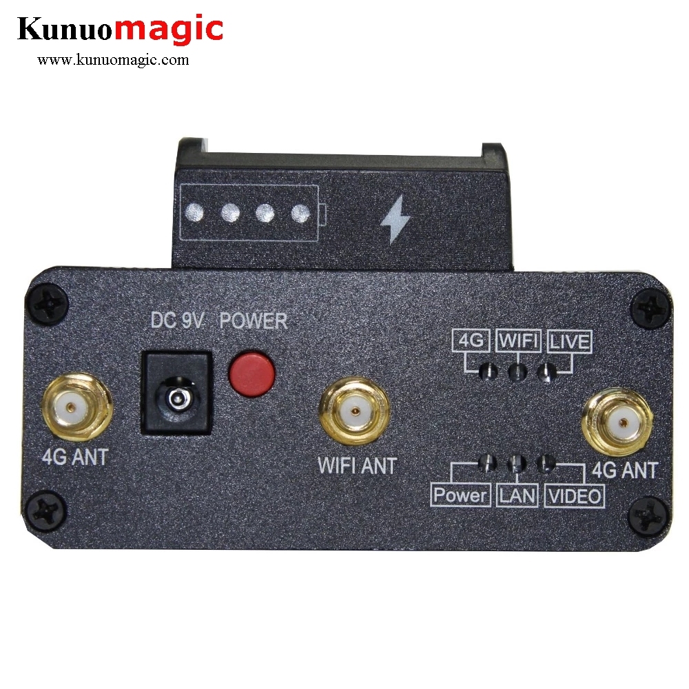 H.265 HEVC/H.264 AVC 4G LTE SDI Video Encoder for live Broadcast support RTMP to streaming server like Wowza,Youtube