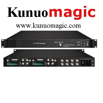 8QPSK DVBS-2 RF to DVB-C QAM Trans-Modulator