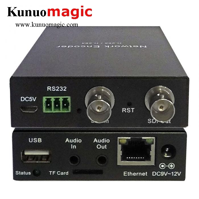 Live Streaming rtmp hevc h.265 h.264 iptv video IP SDI Encoder