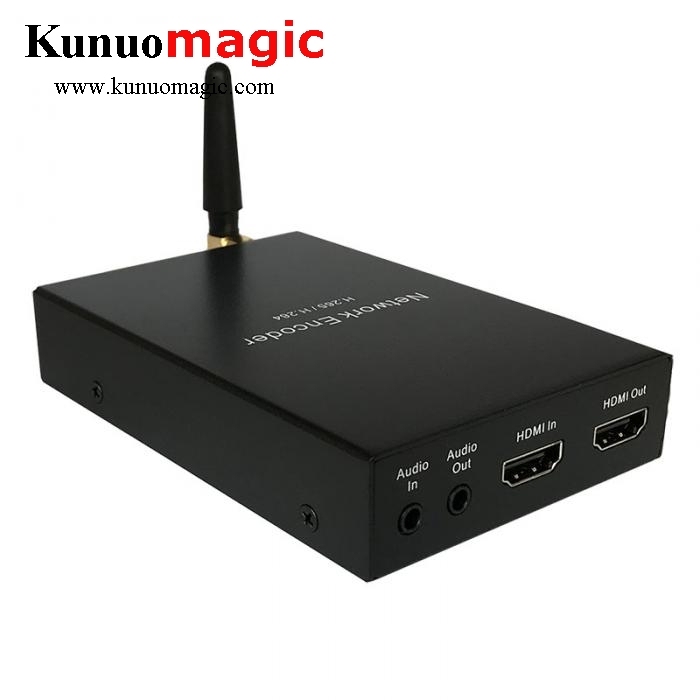H.265 HEVC H.264 Video Encoder Support HDMI To IP Live Streaming Encoder IPTV Hardware RTMP RTSP HLS UDP Streamer