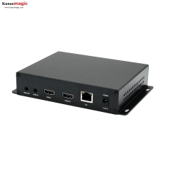 H.264 H.265 Hevc HDMI To IP Encoder RTMP SRT IPTV Streaming with LCD Display