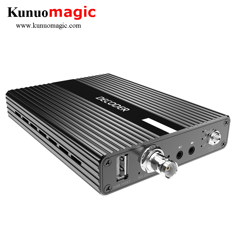 NDI HX H.264 or H.265 16CH IP To SDI/HDMI Converter, 4K HD Video RTMP SRT RTSP Video Streaming Kiloview IPTV hardware Decoder