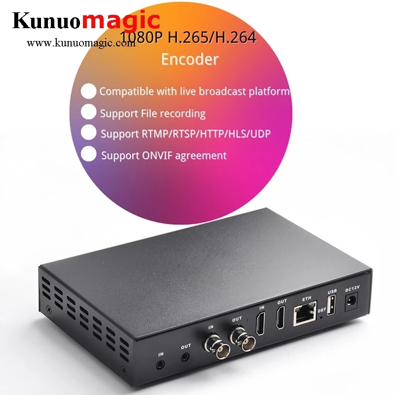 4K@30FPS H.264 H.265 HDMI SDI to NDI Video Converter Encoder Decoder over internet