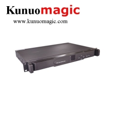 16 in 1 Agile Modulator Headend Catv Analog RF Converter 1U Chassis With LED Display