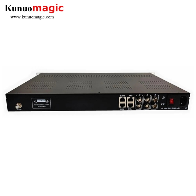 16 Channels IP ASI to DVB-T/ATSC TV RF Digital Modulator Multicast RTP/UDP to 16-frequency RF Output Cable TV Front-end Equipment