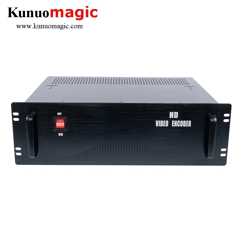 4K HD Transcoder H.265 Transcoder 16 Channels IP to IP IPTV Transcoder With HLS RTMP