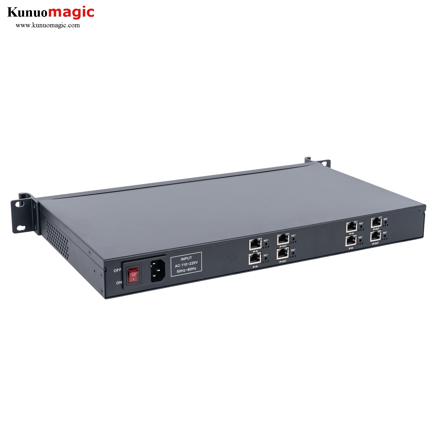 low cost fullhd 4 channels MPEG2 H.264 H.265 UDP to RTMP HTTP HLS Transcoder for IPTV System