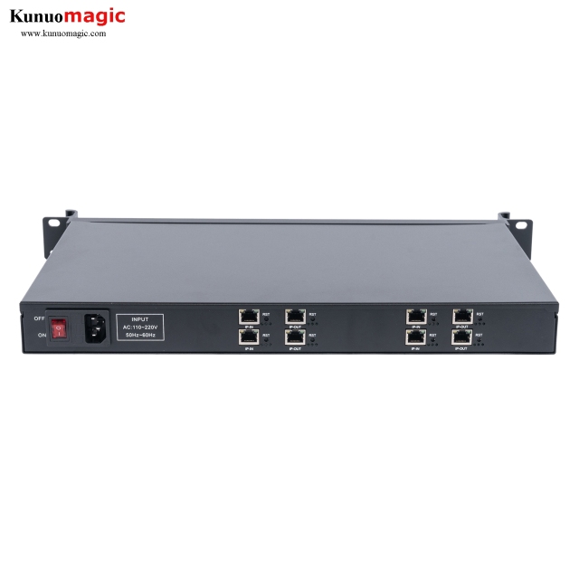 low cost fullhd 4 channels MPEG2 H.264 H.265 UDP to RTMP HTTP HLS Transcoder for IPTV System