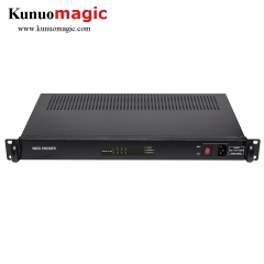 8 in 1 hdmi encoder mpeg-4 h.264 hd encoder iptv encoder support HLS RTMP dual streams output