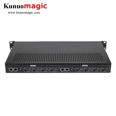 8 in 1 hdmi encoder mpeg-4 h.264 hd encoder iptv encoder support HLS RTMP dual streams output