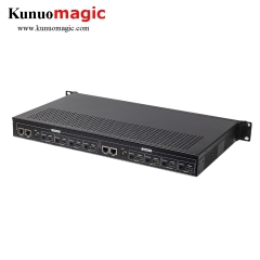 8 in 1 hdmi encoder mpeg-4 h.264 hd encoder iptv encoder support HLS RTMP dual streams output