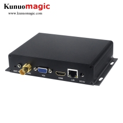 NDI IP RTMP HTTP to HDMI VGA CVBS hd IPTV video decoder for H.265 RTMP Real-time IPTV Application