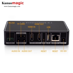 Youtube Live Video Audio IPTV H.265/H.264 Portable Stream MINI NDI Encoder