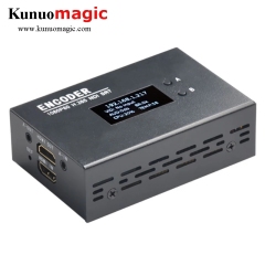 HDMI H265 H264 1080P60FPS Video Encoder to IP Streaming, Support SRT/RTMP/RTSP/TS/HLS-M3U8/FLV/UDP Protocol