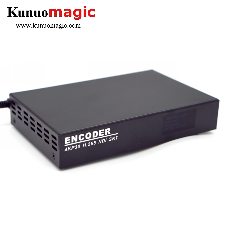 SRT Encoder 1080P 60fps NDI SRT audio ip streaming HDMI HD-SDI encoder