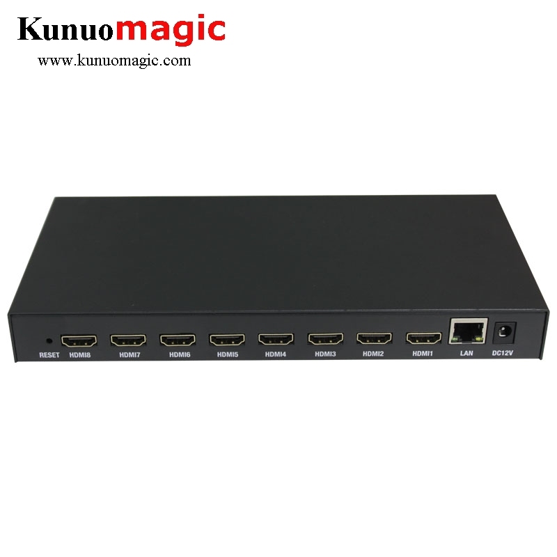 8 Channels Hdmi Hd Encoder Iptv Streaming HDMI Encoder H.264 For DVB-C Modulator