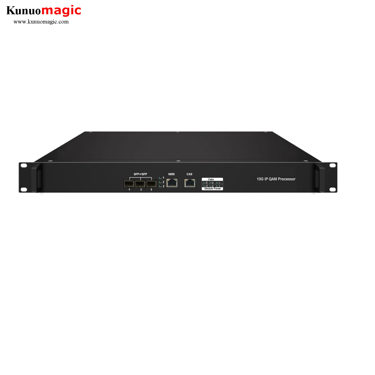 112CH 10G IP QAM Modulator with SFP+ input CATV 10G DVB-C Modulator 64qam modulator