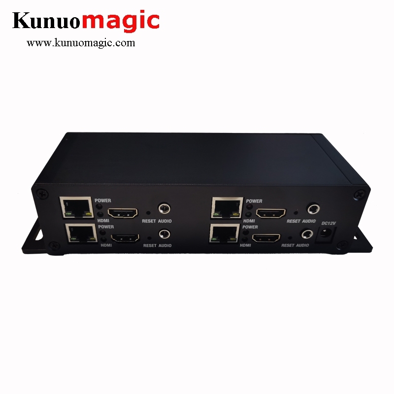4 Channel HDMI IPTV Facebook Youtube Live Streaming H.265 H.264 Video HD HDMI RTSP SRT Rtmps Encoder