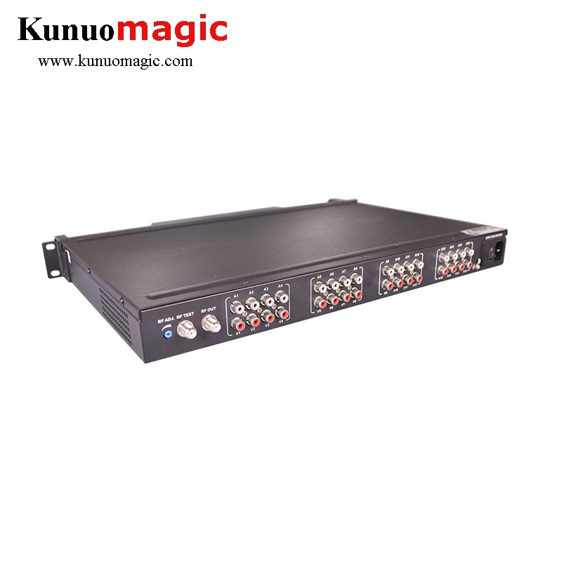 16 in 1 AV CVBS To Analog Pal NTSC Modulator Converter