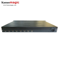 Digital TV Broadcast Video Encoder Modulator 1080P 8 Channels HDMI to ATSC QAM ISDBT DVBT DVBC RF Modulator