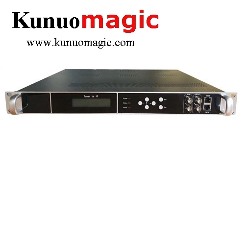 FTA IPTV Headend Tuner to IP Gateway for 16 Transponders to 256*SPTS or 4*MPTS out