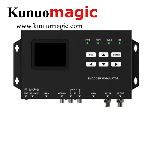 Mini HDMI to RF DVB-T and ISDB-T Encoder Modulator with H.264 Encoding